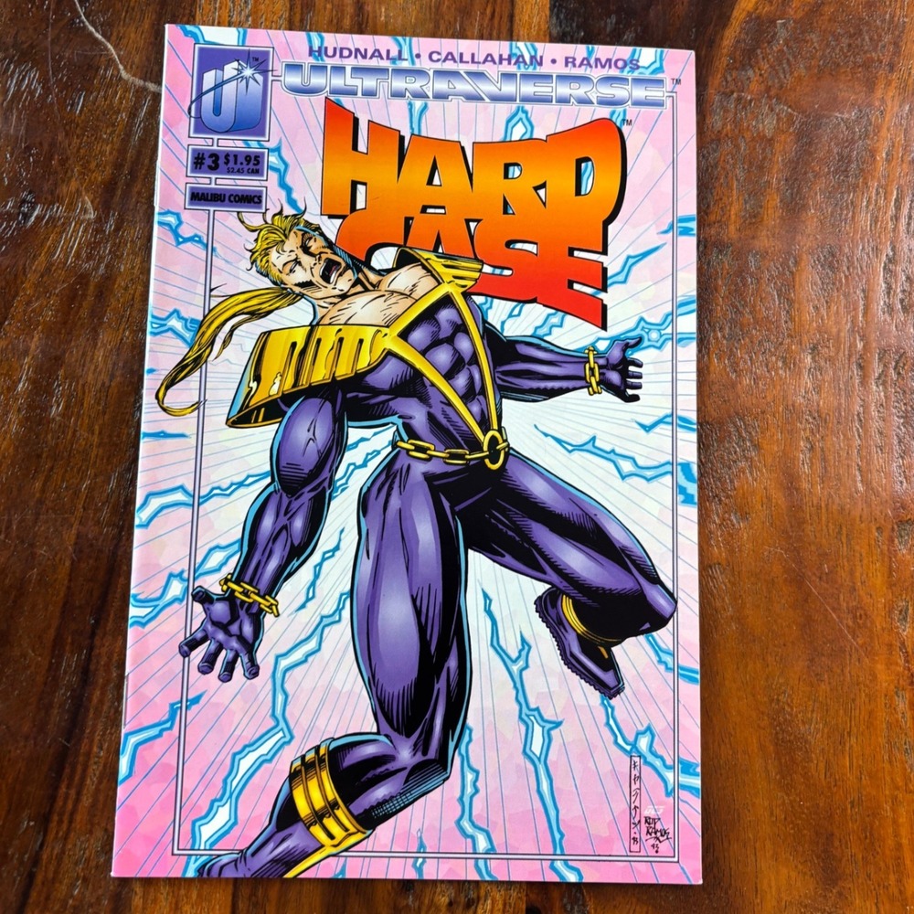 Hardcase 3 Malibu Comics Ultraverse August 1993 James Hudnall Jim Callahan Ramos